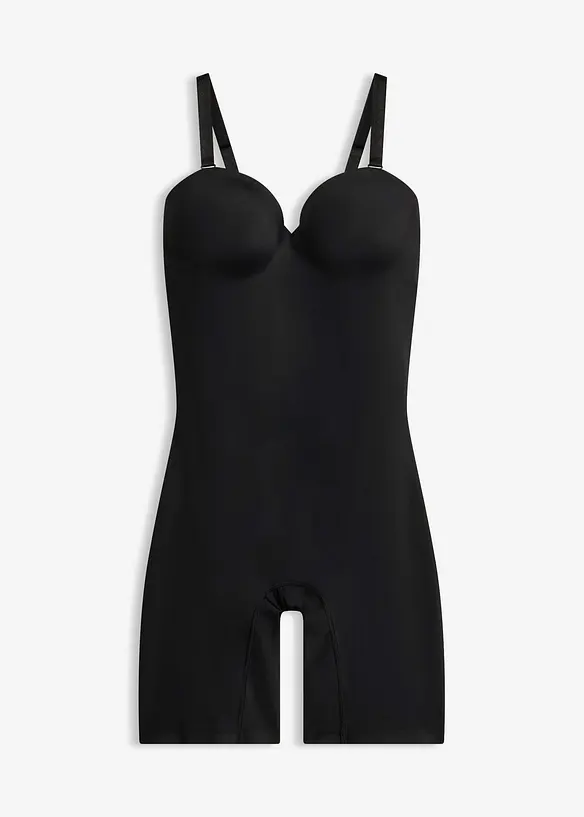 Body med l&auml;tt formande effekt och avtagbara axelband, bonprix