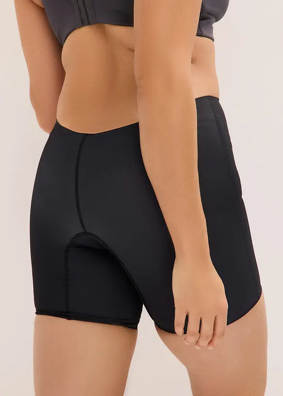 Cykelbyxa med medelh&ouml;g formande kraft, l&aring;g linning bak, bonprix