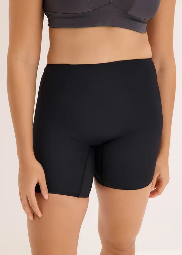 Cykelbyxa med medelh&ouml;g formande kraft, l&aring;g linning bak, bonprix