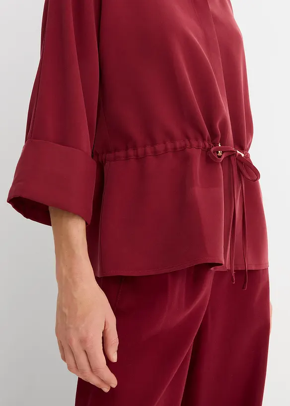 Blus av mjuk viskosmix, bonprix