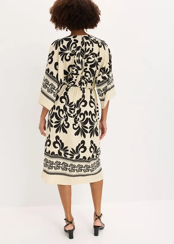 Midikl&auml;nning av mjuk viskosmix, bonprix