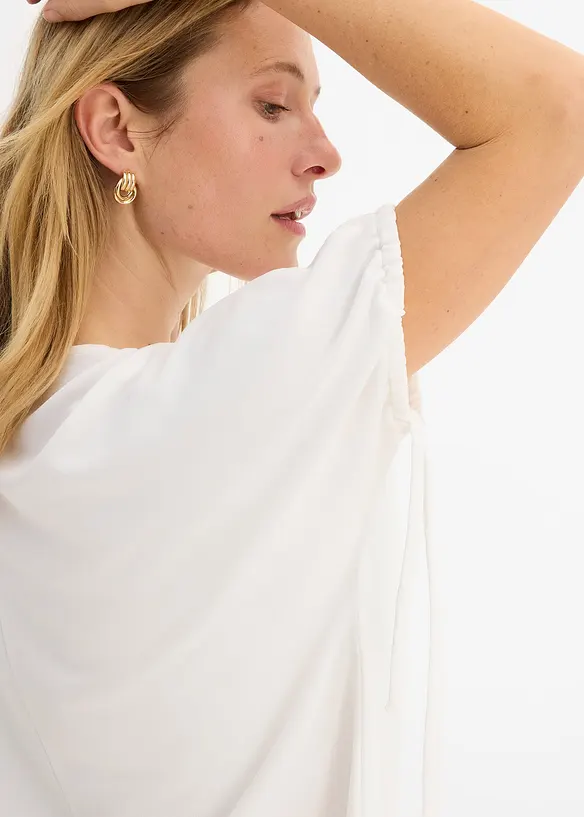 Ledig topp i kraftig pik&eacute;, bonprix