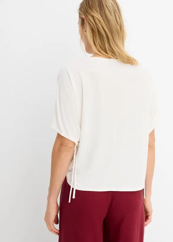 Ledig topp i kraftig pik&eacute;, bonprix