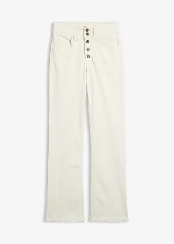 Straight Jeans High Waist, Stretch, bonprix