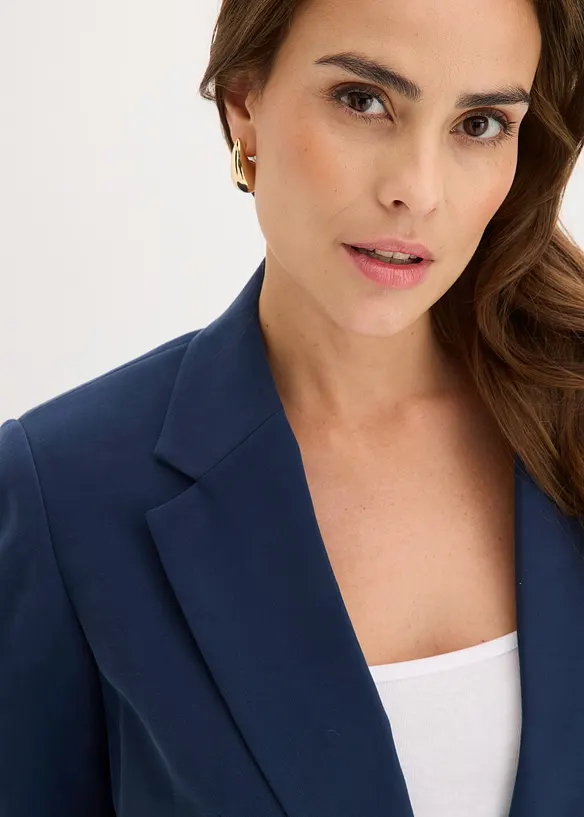 Avslappnad kavaj med 3/4-&auml;rmar, av viskosmix, bonprix