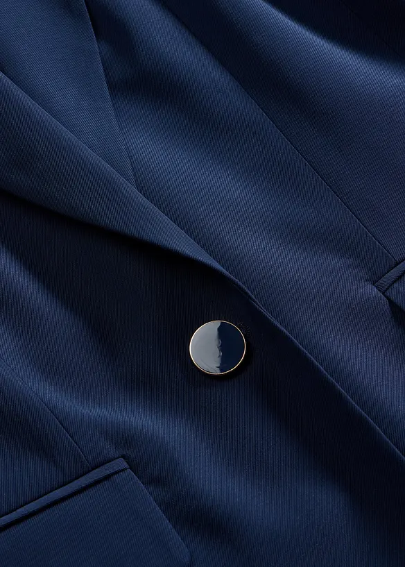 Avslappnad kavaj med 3/4-&auml;rmar, av viskosmix, bonprix