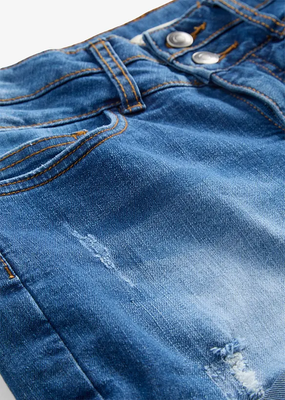 Jeansshorts, Mid Waist, bonprix