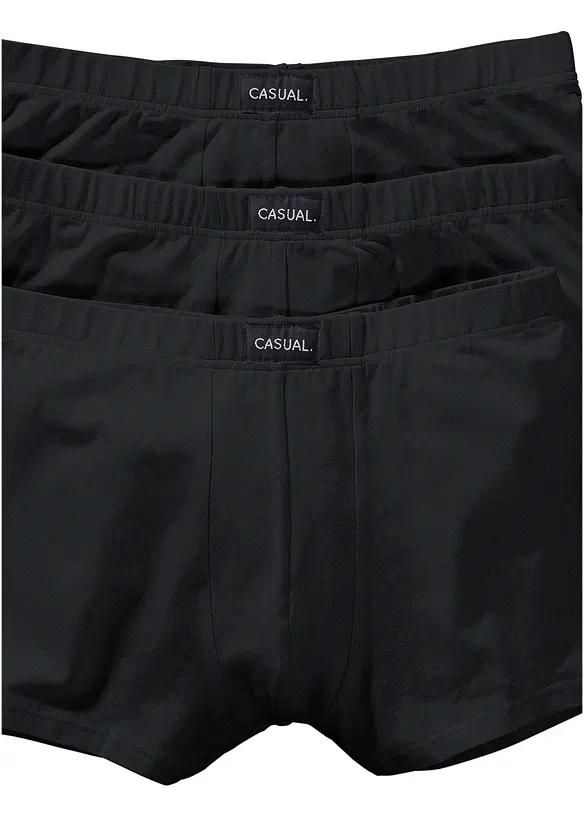 Boxershorts med bomull (3-pack), bonprix