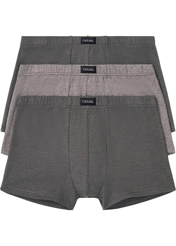 Boxershorts med bomull (3-pack), bonprix