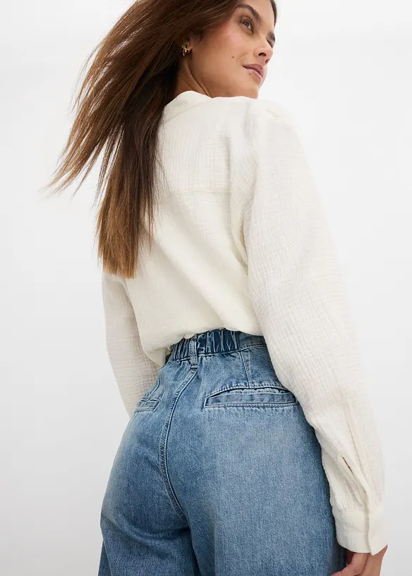 Wide Leg-jeans, High Waist, bonprix