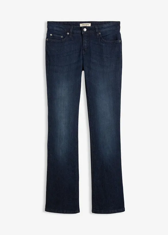 Bootcut Jeans Mid Waist, Stretch, bonprix