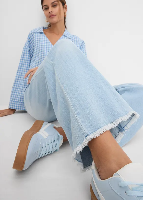 Wide Leg Jeans High Waist, bonprix