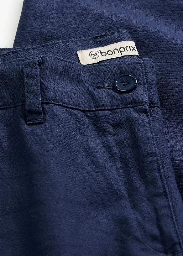 V&auml;vd byxa i linne och bomull, bonprix