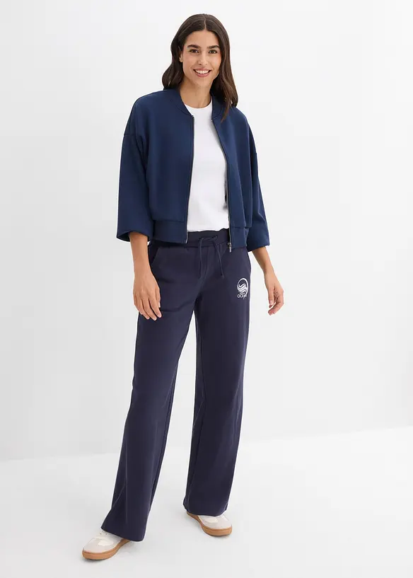 Trik&aring;byxa med r&auml;nder, bonprix