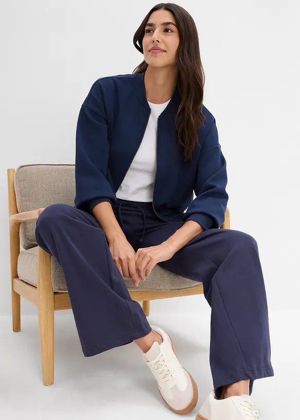 Trik&aring;byxa med r&auml;nder, bonprix