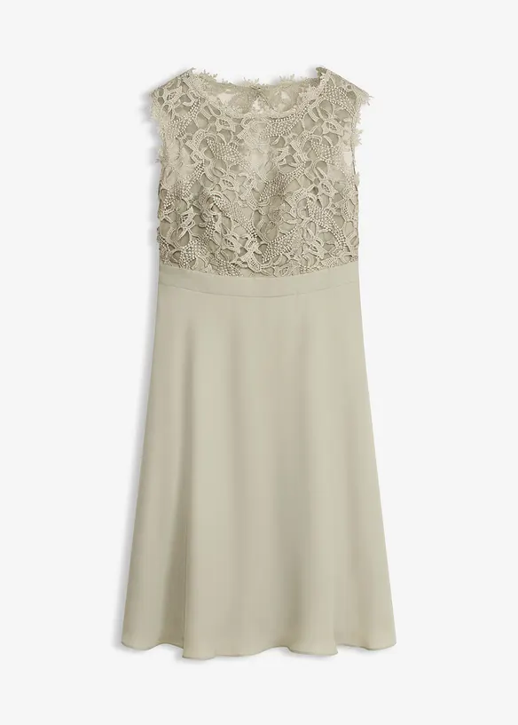 Kl&auml;nning med spets, bonprix