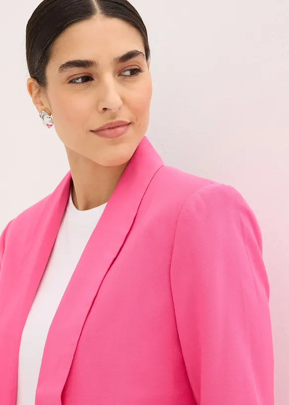 L&aring;ng kavaj av viskosmix, bonprix