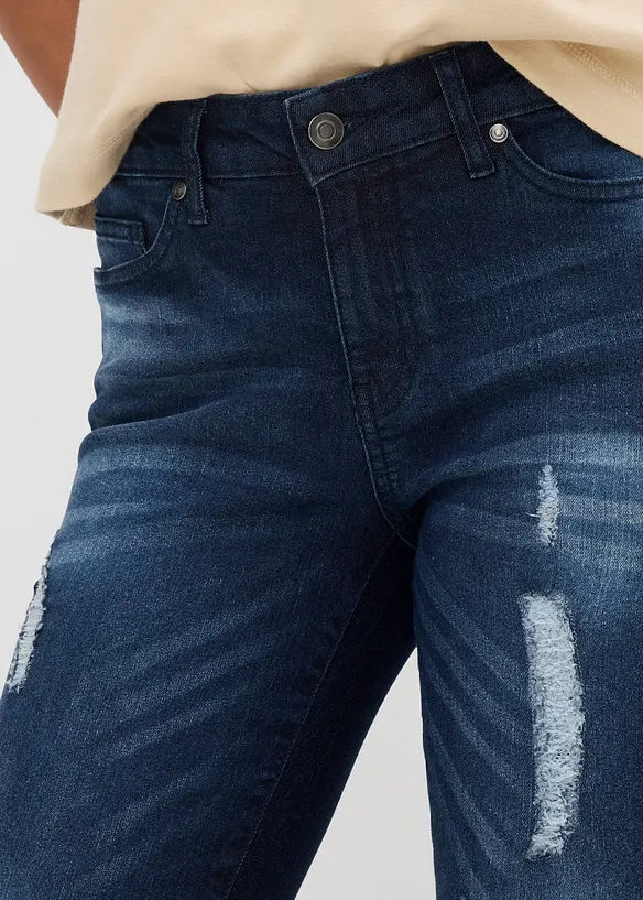 Skinny Jeans Mid Waist, med stretch, bonprix