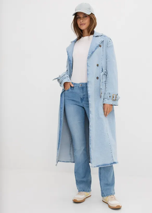 Flared Jeans Mid Waist, Stretch, bonprix