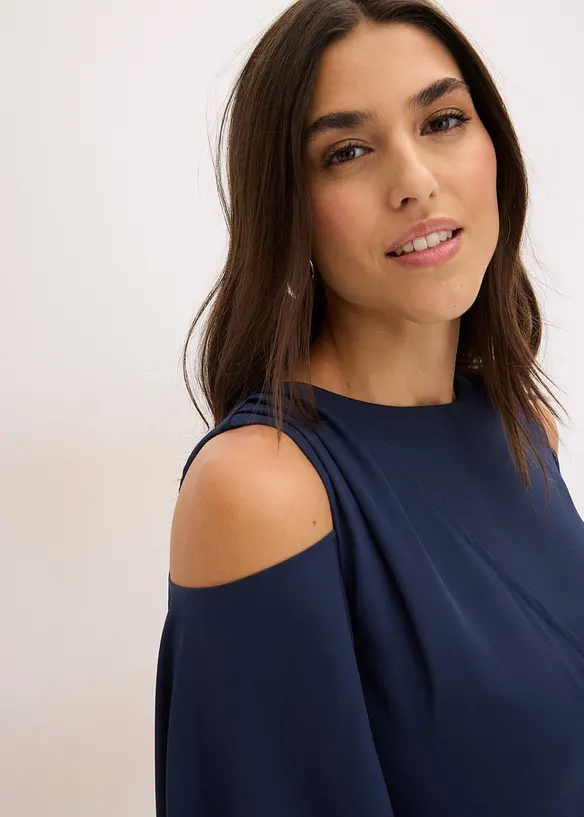 Kl&auml;nning med bara axlar, bonprix