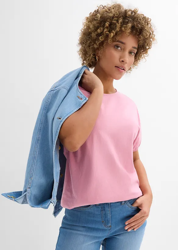 T-shirt av ekologisk bomull, bonprix