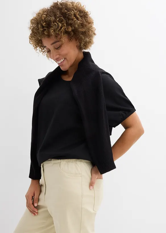 T-shirt av ekologisk bomull, bonprix