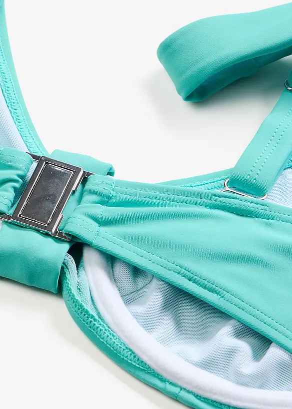 Minimizer-bikini&ouml;verdel med breda axelband, bonprix