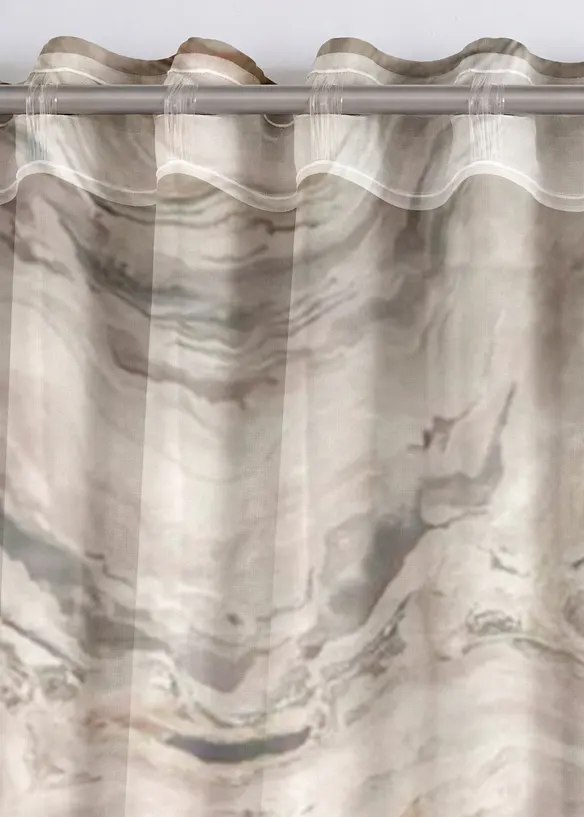 Gardin med m&ouml;nster (1-pack), bonprix