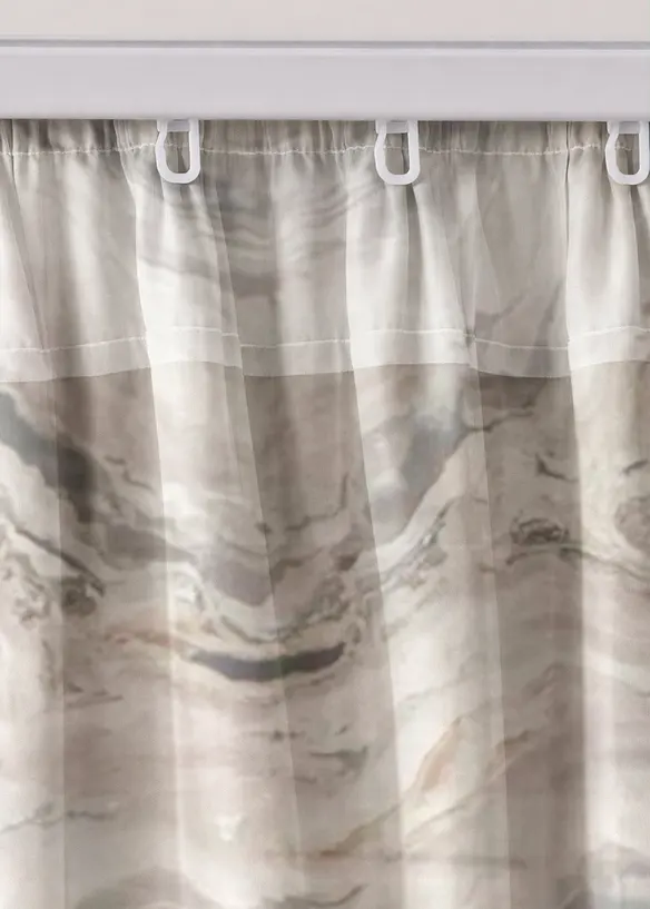 Gardin med m&ouml;nster (1-pack), bonprix