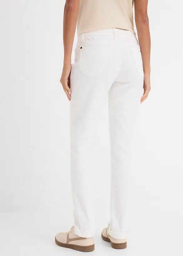 Straight Jeans Mid Waist, Stretch, bonprix