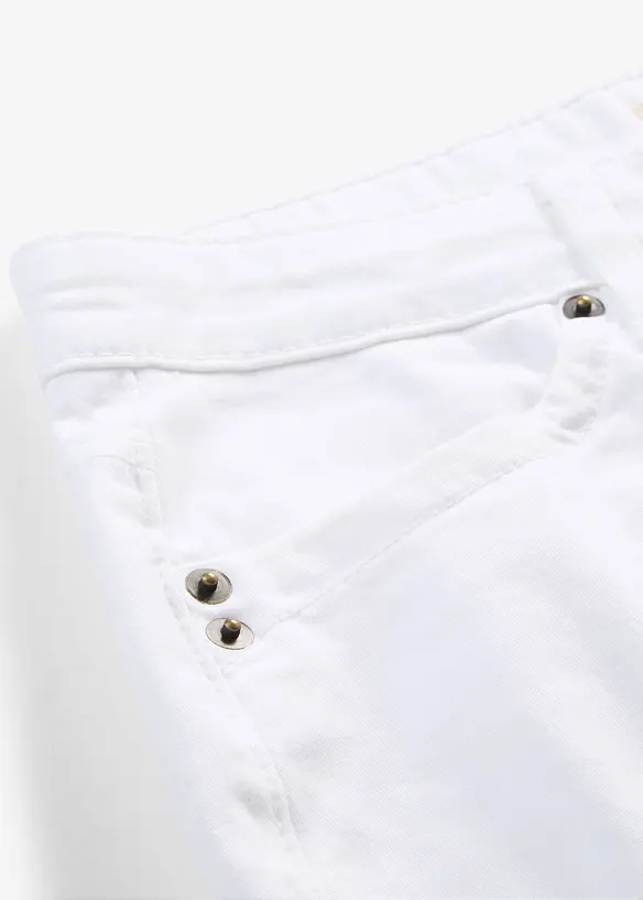 Straight Jeans Mid Waist, Stretch, bonprix