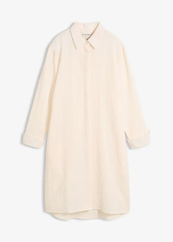 L&aring;ng blus av mjuk viskos, bonprix