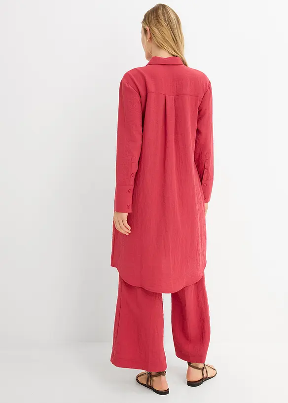 L&aring;ng blus av mjuk viskos, bonprix