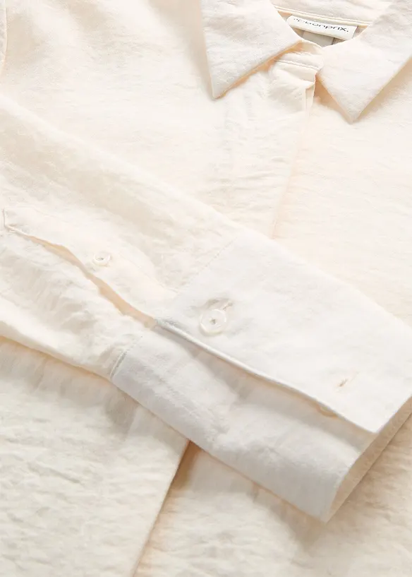 L&aring;ng blus av mjuk viskos, bonprix