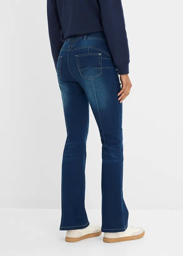 Shaping Bootcut Jeans Mid Waist, bonprix