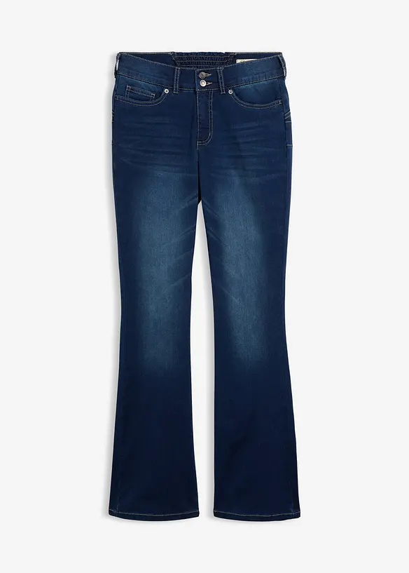 Shaping Bootcut Jeans Mid Waist, bonprix
