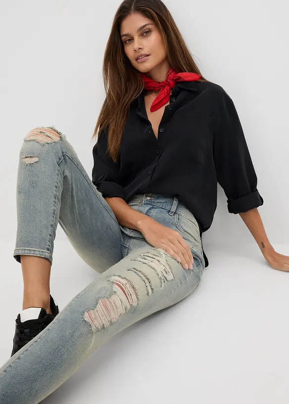 Skinny Jeans High Waist, Stretch, bonprix