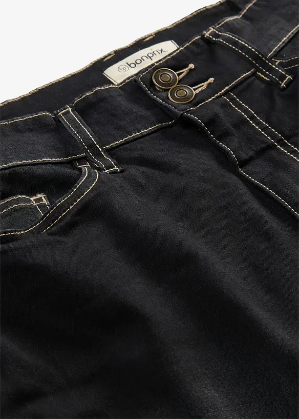 Highwaist-jeans i Slim Fit med Super Stretch, bonprix