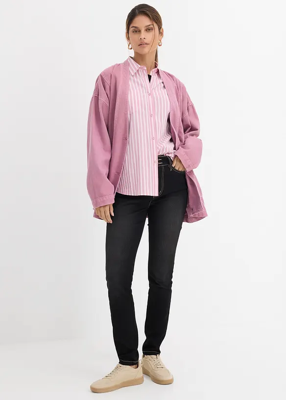 Highwaist-jeans i Slim Fit med Super Stretch, bonprix