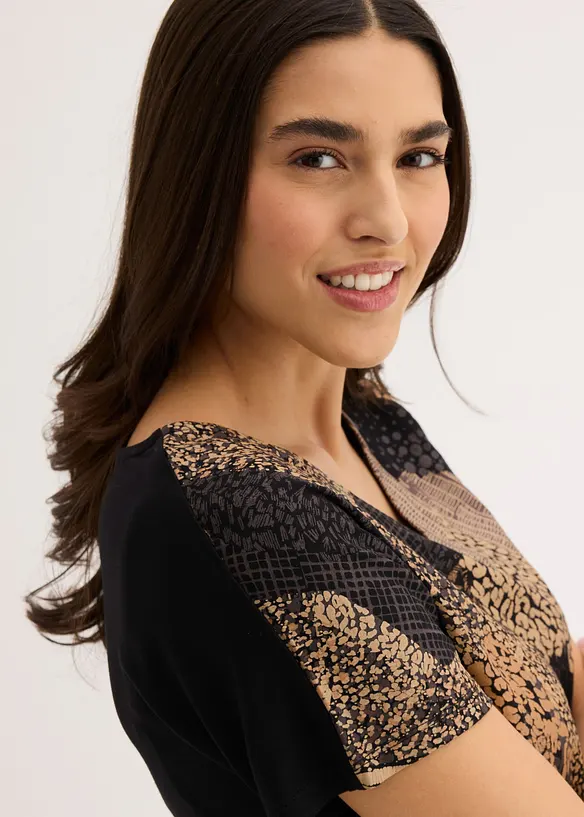 Topp i mjuk viskosmix, bonprix