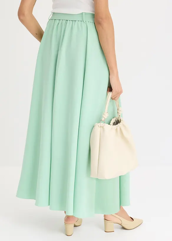 Maxikjol i viskosmix, bonprix