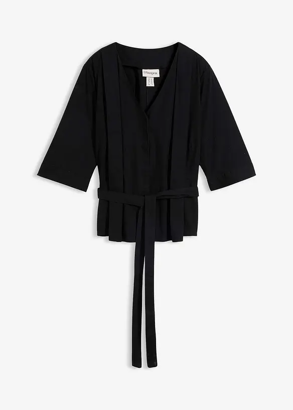 Blus av ren bomull, bonprix