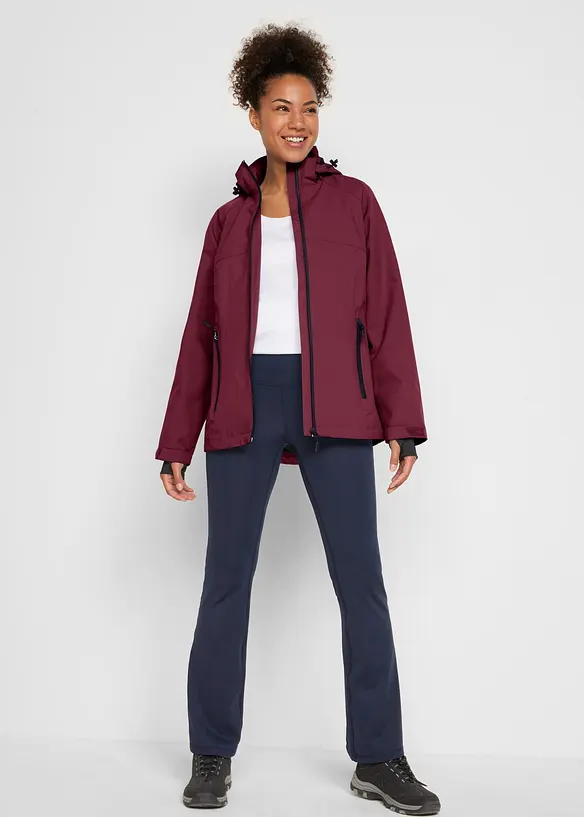 Vattent&auml;t funktionsjacka med reflexdetaljer, bonprix