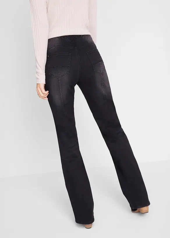Shaping Bootcut Jeans Mid Waist, bonprix