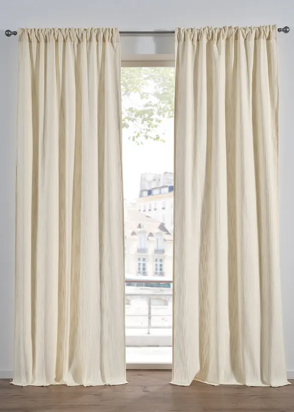 Gardinl&auml;ngd i bomull (1-pack), bonprix