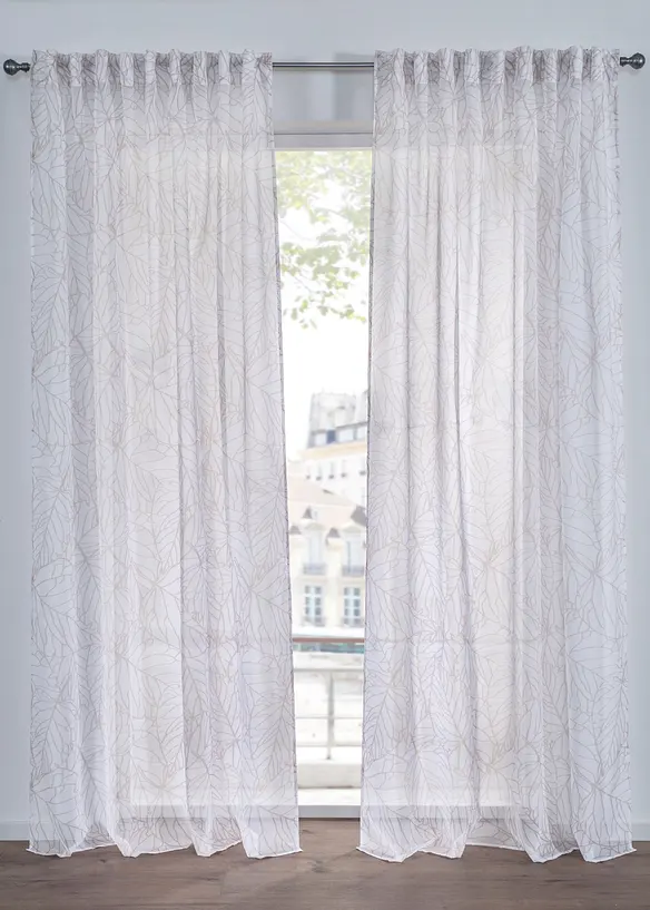 M&ouml;nstrad gardin (1-pack), bonprix