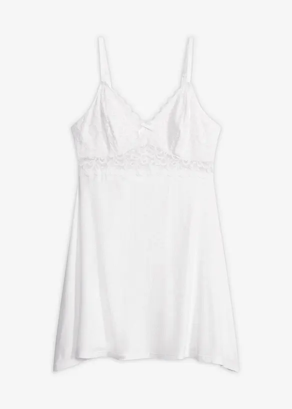 Neglig&eacute; av mjuk viskosmix, bonprix