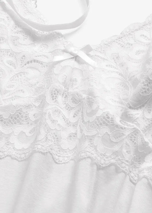 Neglig&eacute; av mjuk viskosmix, bonprix