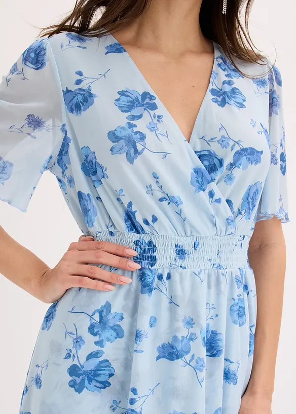 Midikl&auml;nning av mjuk mesh, bonprix