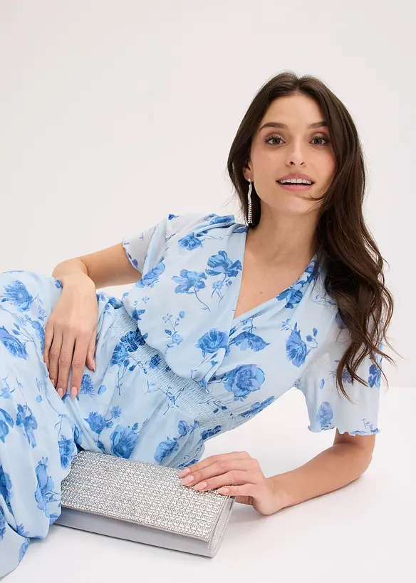 Midikl&auml;nning av mjuk mesh, bonprix